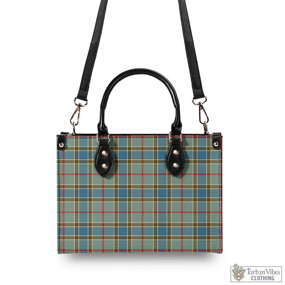 Balfour Blue Tartan Luxury Leather Handbags